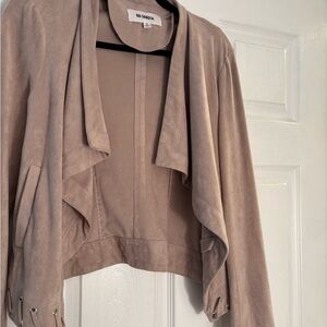 BB Dakota Tan Waterfall Blazer
